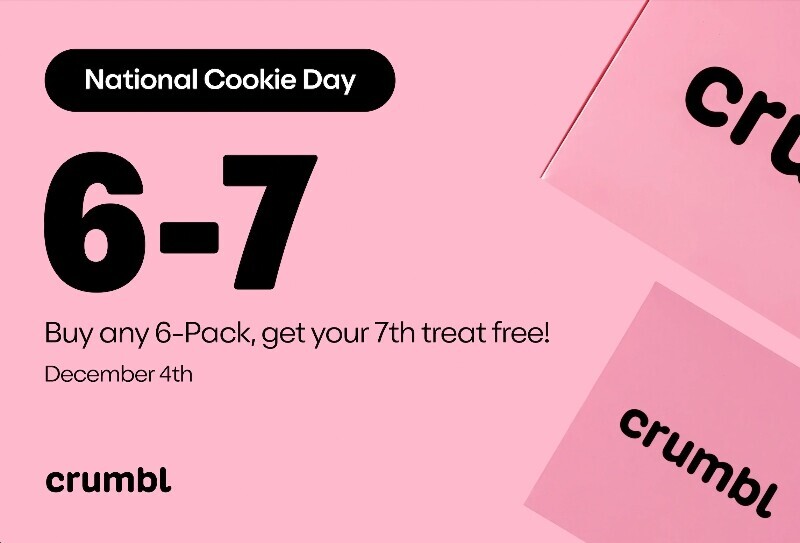 Crumbl is Celebrating National Cookie Day in 6