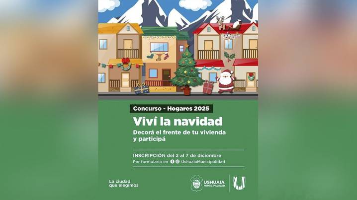Llega el concurso ‘Viví la Navidad’ para hogares y comercios