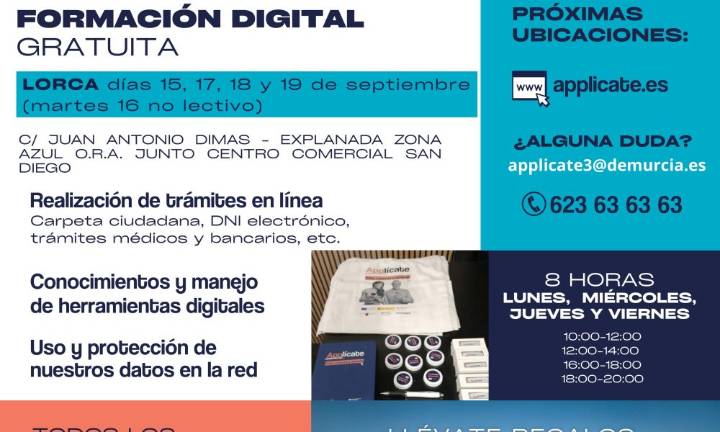 El Gobierno de Lorca impulsa la formación digital gratuita para colectivos vulnerables