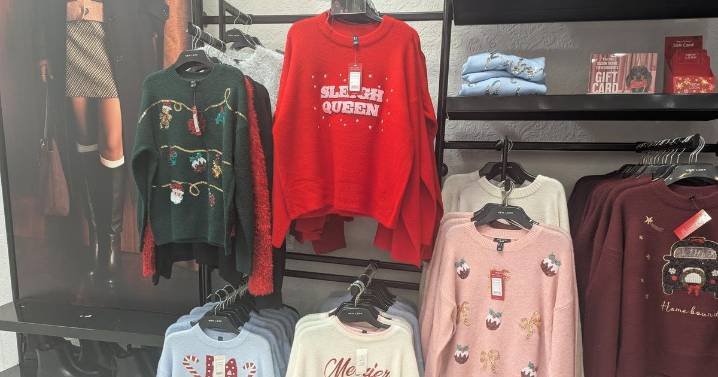 'I tried to find a last minute Christmas jumper from M&S, Next, Primark and more'