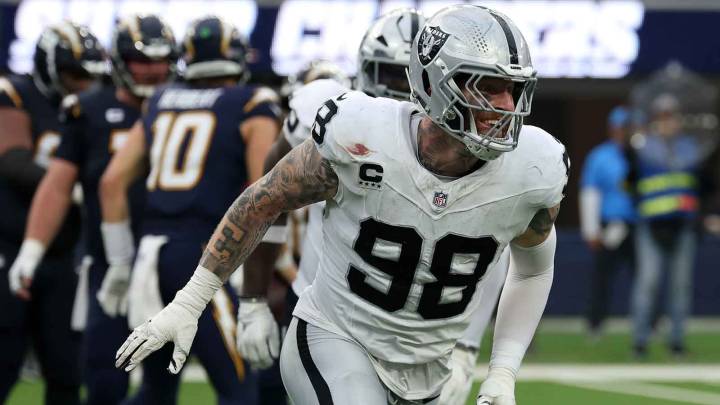 Raiders HC Pete Carroll says Maxx Crosby will play vs. Broncos