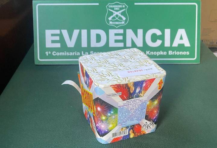 Quería recibir a liberado con fuegos artificiales: detenido frente a la cárcel de La Serena