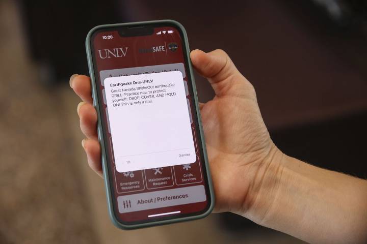 False report of 5.9 magnitude earthquake sends phones buzzing in Nevada