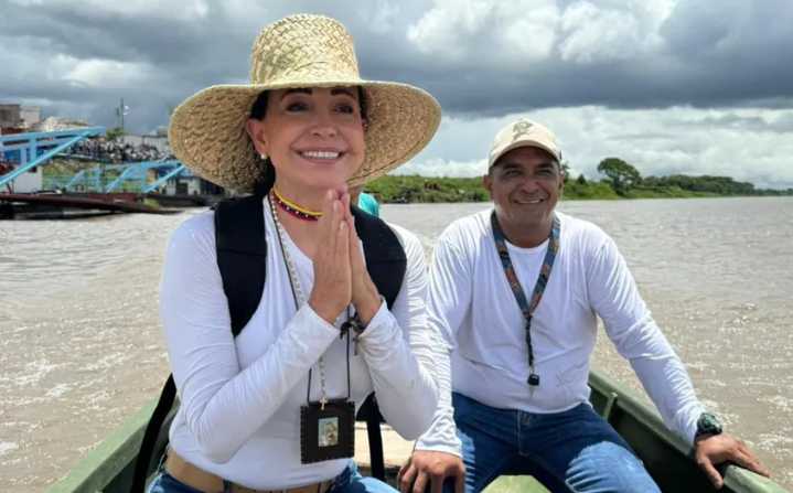 The Wall Street Journal: María Corina Machado salió de Venezuela en barco con destino a Curazao