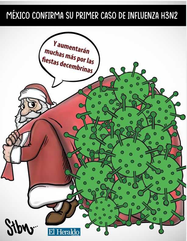 MÉXICO CONFIRMA PRIMER CASO DE INFLUENZA H3N2