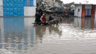 At least 12 Palestinians dead or missing in Gaza as devastation from floods spreads