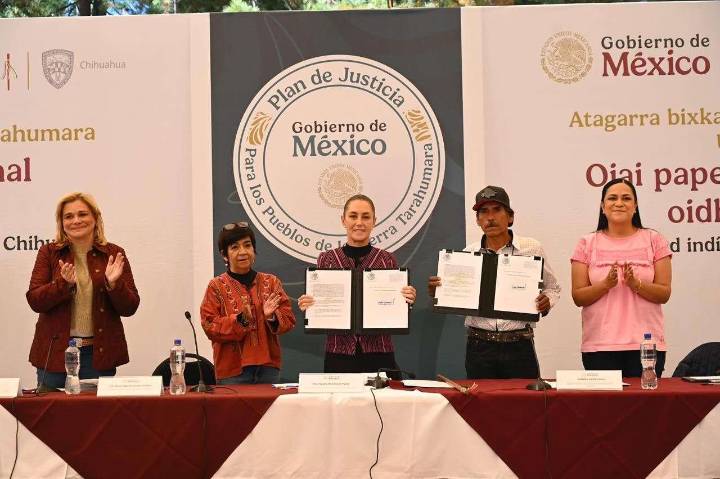 Entregan más de 3 mil hectáreas de la Sierra Tarahumara al pueblo Ódami