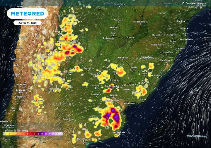 Pronóstico para el fin de semana en Argentina: la inestabilidad irá en alza y el domingo 14 cambiarán las temperaturas