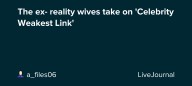 The ex- reality wives take on 'Celebrity Weakest Link': ohnotheydidnt — LiveJournal