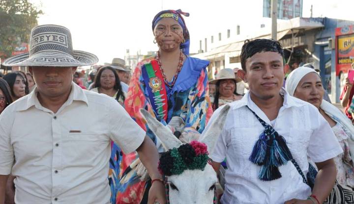 Maicao recibió a su Majayut tras su participación en festival de la Cultura Wayuu