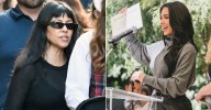 'Toxic' Kourtney Kardashian Dragged for Leaving Sister Kim's Graduation Party Early and 'Mom