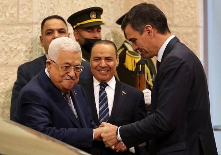 Abás y Sánchez se reunirán el miércoles en Madrid para reforzar el «apoyo» de España a Palestina