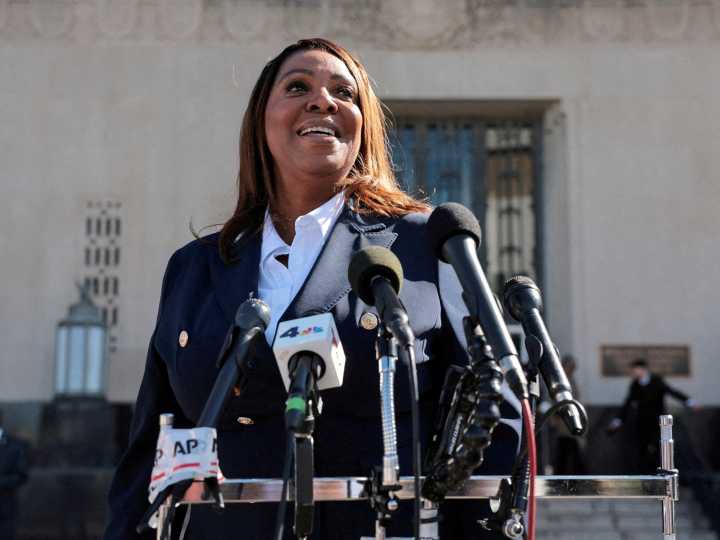 US grand jury declines to charge New York Attorney General Letitia James