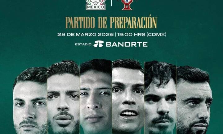 Oficial: CR7 y Portugal reabrirán las puertas del Estadio Banorte