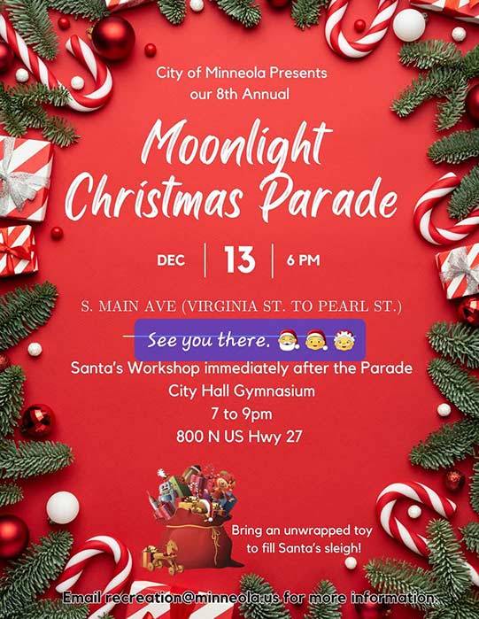 The Annual Moonlight Christmas Parade Set To Light Up Minneola