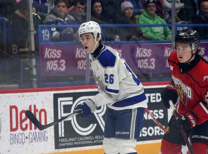 L.A. Kings prospect Jan Chovan rounds out game ahead of World Juniors