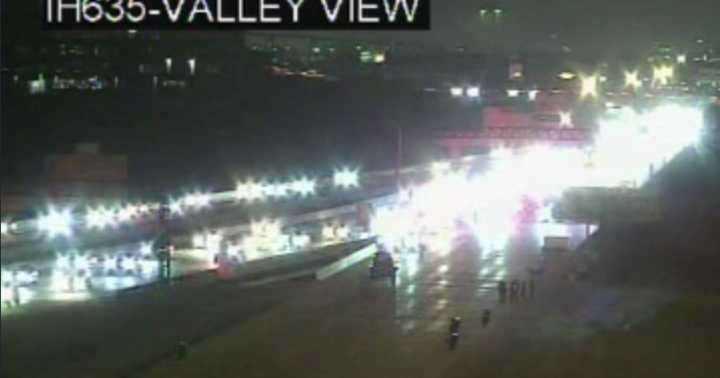 Motorcyclist dies in crash on I‑635 near Valley View in Irving