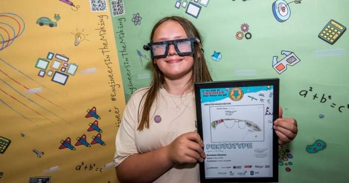 All eyes on 11-year-old's invention to help other kids with dyslexia