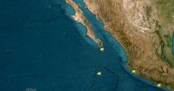 Activan alerta de observación para la Península de Baja California por oleaje tras sismo en Japón