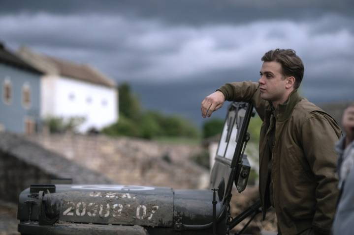 Leo Woodall On Learning German For 'Nuremberg'