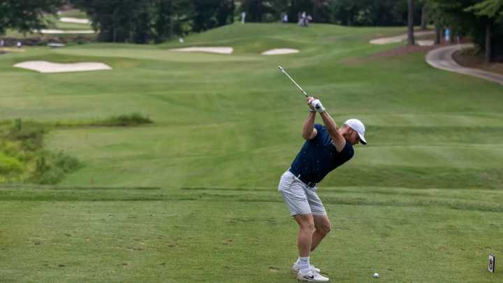 From valleys, figuratively and literally, to PGA Tour? That's the dream for Tyler Leach