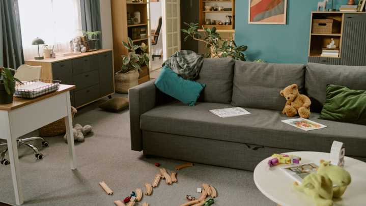 The Smart Solution To Bring Storage Into Your Living Room Without Buying A Single Piece Of Furniture