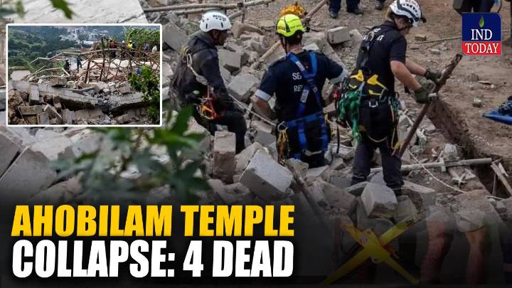 Ahobilam Temple Collapse In South Africa: 4 Dead