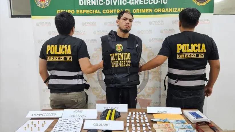 Comas: capturan a presunto involucrado en red extorsiva que amenazaba a empresarios del sector transporte