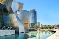 A tribute to Frank Gehry, known for iconic works like Guggenheim Museum, Bilbao, & Walt Disney Concert Hall, LA
