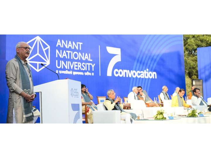 Provost of Anant National University During Convocation