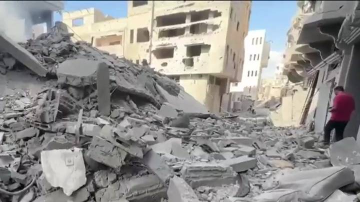 Israel launches airstrike in southern Gaza after earlier attack by militants wounded 5 soldiers