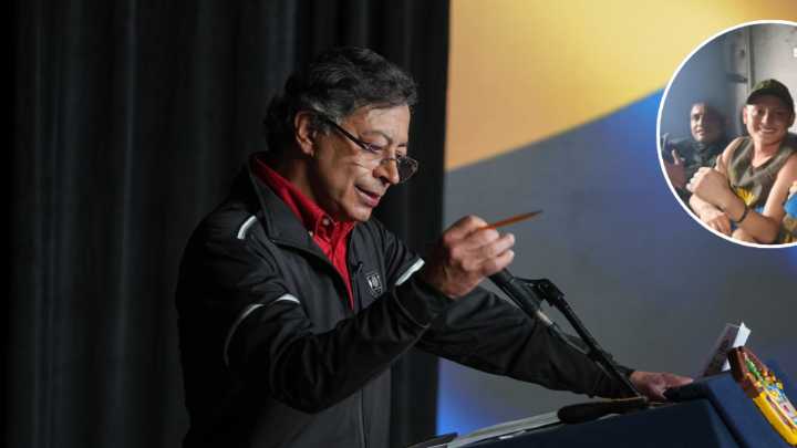 Presidente Gustavo Petro reacciona a rescate de Miguel Ayala, hijo de Giovanny Ayala que había sido secuestrado en el Cauca: 'Sin pago de rescate'