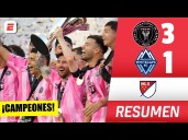 Lionel Messi campeón en MLS 2025: Inter Miami venció 3