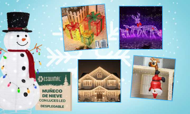 5 adornos navideños para transformar el exterior de tu hogar en un espacio mágico