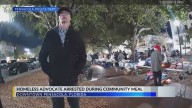 Homeless advocate arrested at Pensacola event