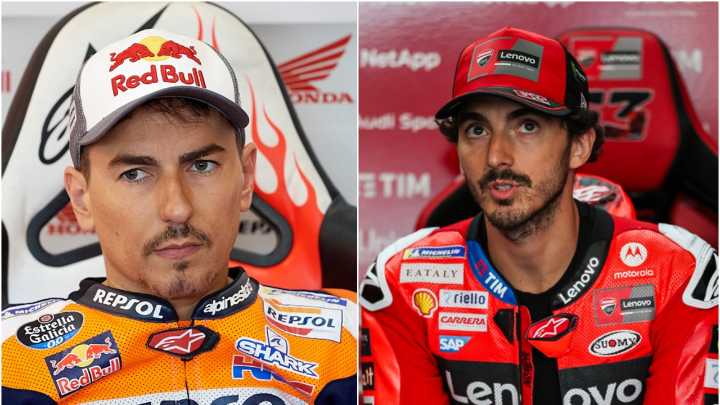 Jorge Lorenzo revela que Bagnaia podría tener "problemas" en Ducati