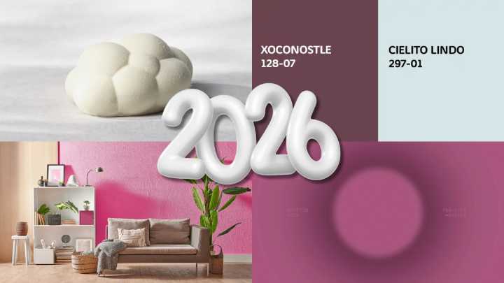 Pantone presentan su color del año 2026; Trendo, Berel y Comex retratan a México