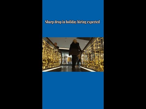 Sharp drop in holiday hiring expected