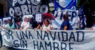 Trabajadores de la economía popular en contra del ajuste