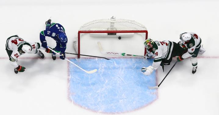 Raty has 2 goals and an assist as Canucks beat Wild 4