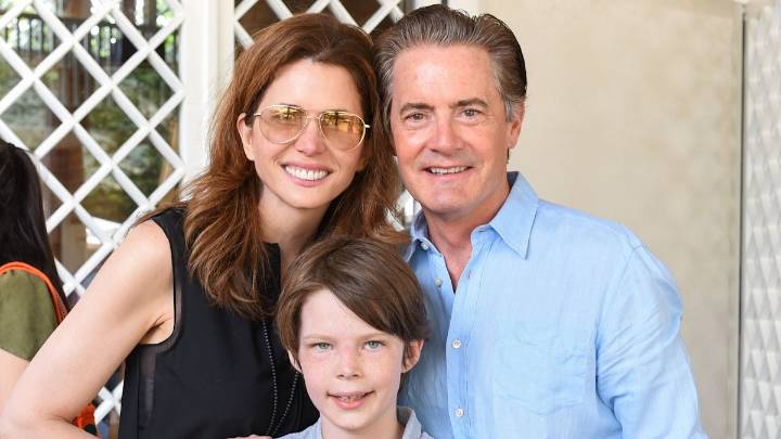 Twin Peaks star Kyle MacLachlan, 66, turns heads with towering son Callum