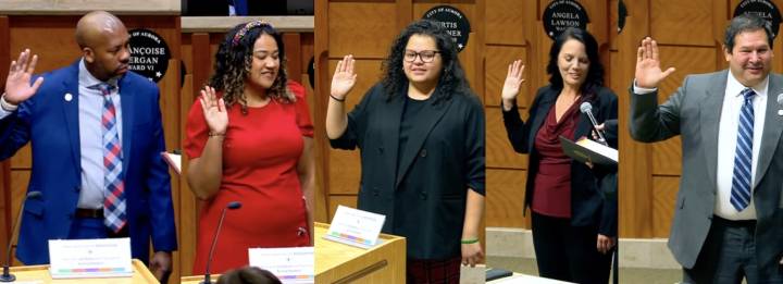 Juramentan nuevos integrantes del Concejo de Aurora