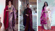 Create elegant winter saree looks using these shawl draping hacks