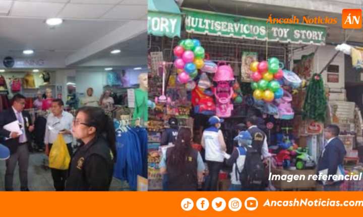 Huaraz: coordinan megaoperativo y plantean nuevas zonas para ferias navideñas