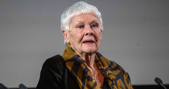 Symptoms of 'common' condition as Judi Dench says she 'can't recognise anybody'