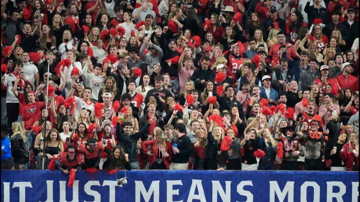 Georgia fans excited after SEC Championship win