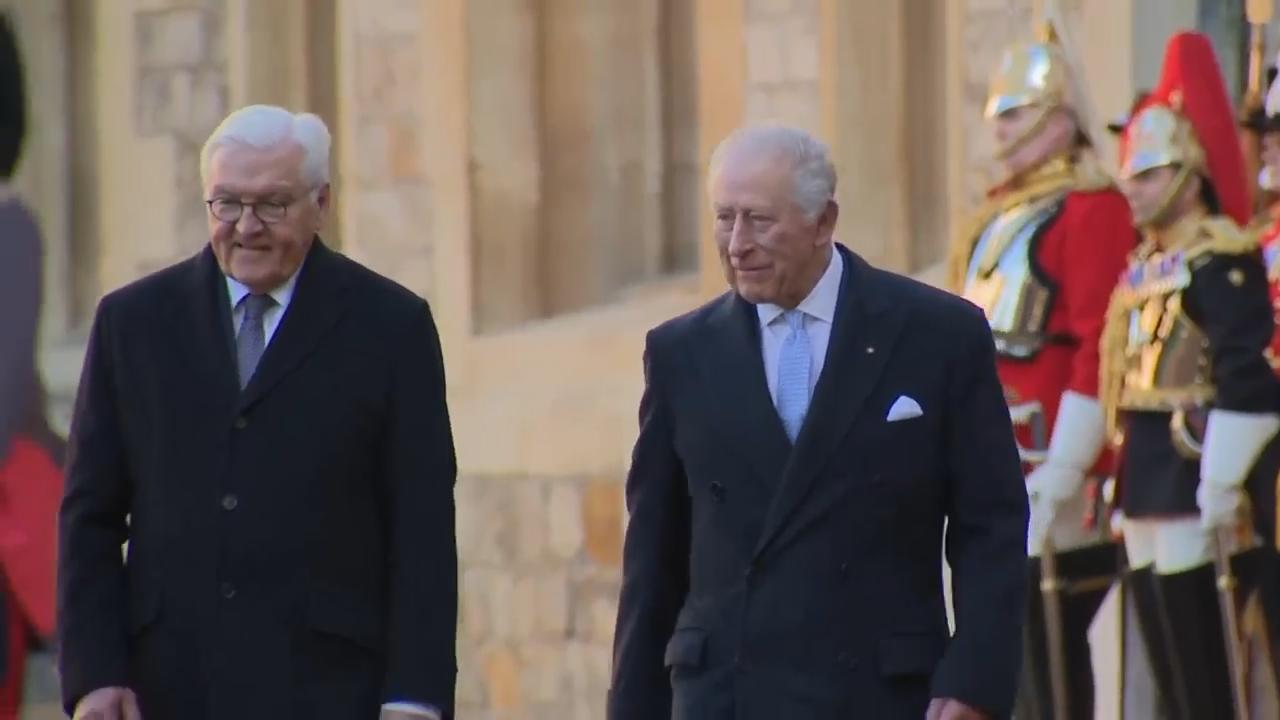 Germany President Steinmeier meets KIng Charles and U.K. Prime Minister during state visit