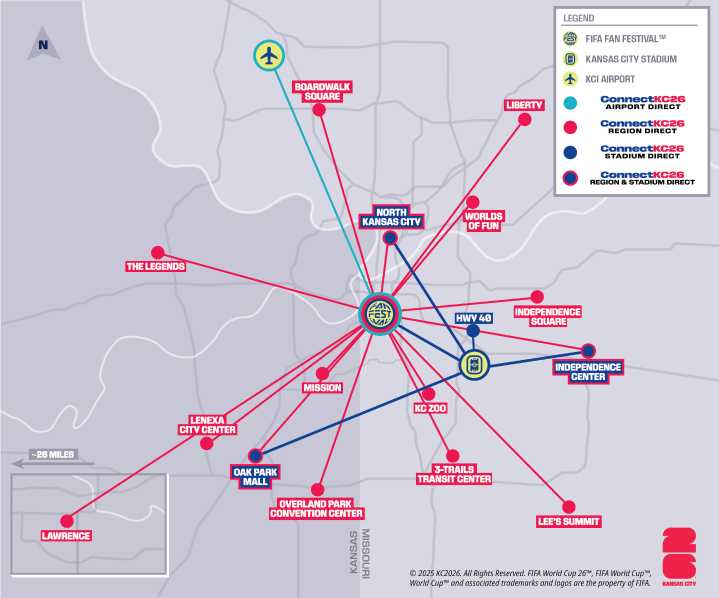 KC2026 transportation plan to connect residents, visitors to Kansas, Missouri during FIFA World Cup 26