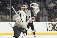 Golden Knights goalie Carter Hart eligible to debut Tuesday vs. Blackhawks