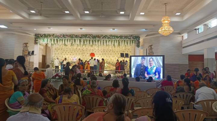 Flight cancelled: Odisha Couple attends own reception online